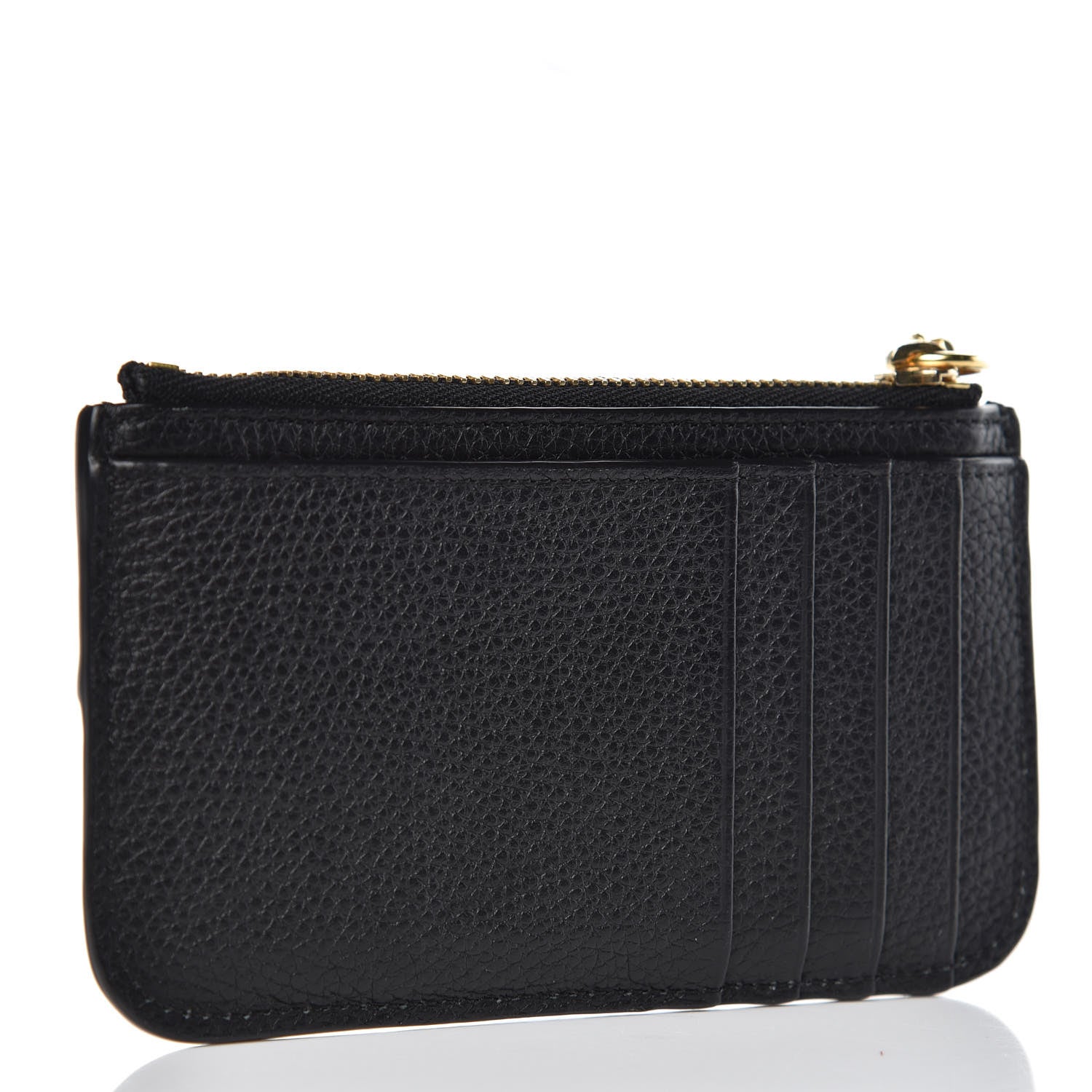 Chloe Grained Calfskin Drew Card Holder Black 3 of 9