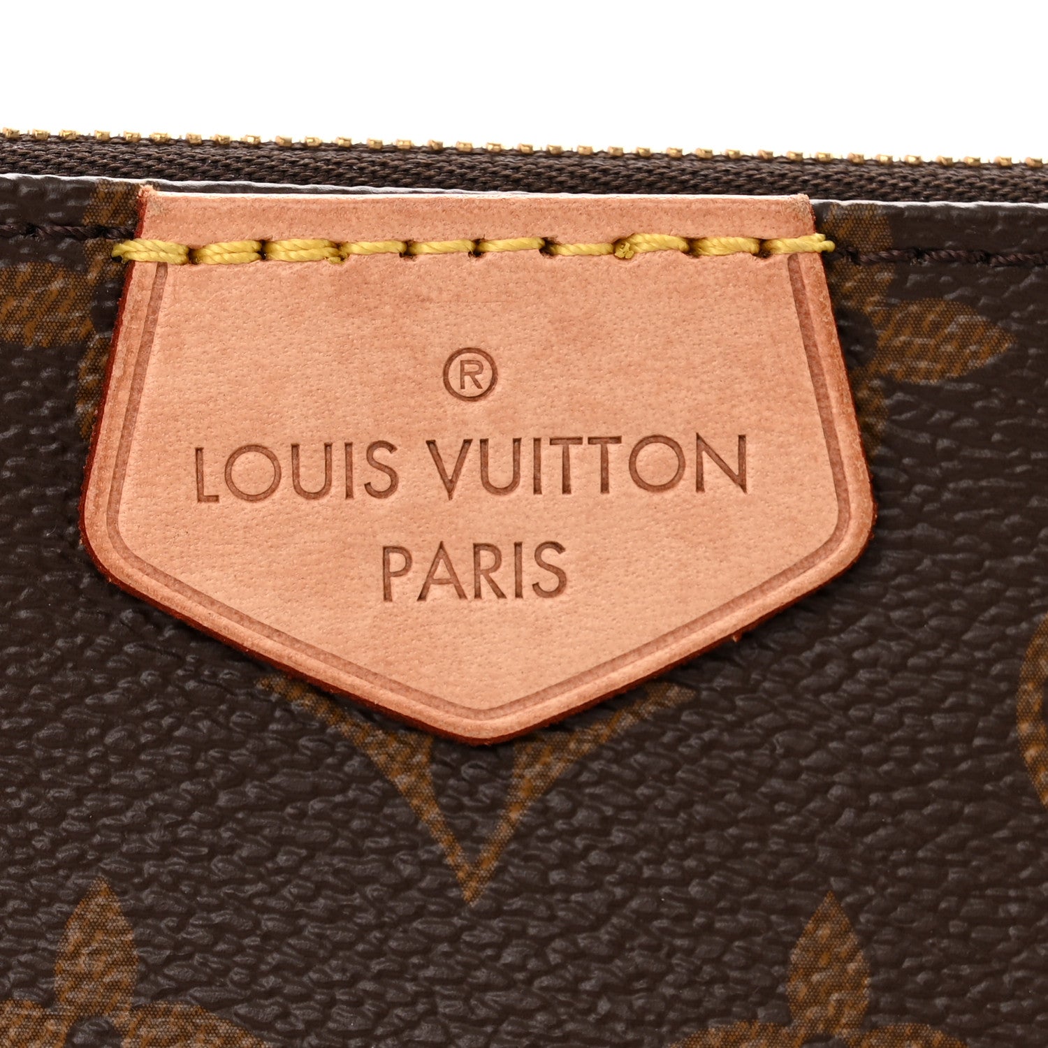 Louis Vuitton Monogram Multi Pochette Accessories Large Pochette Kaki 12 of 13
