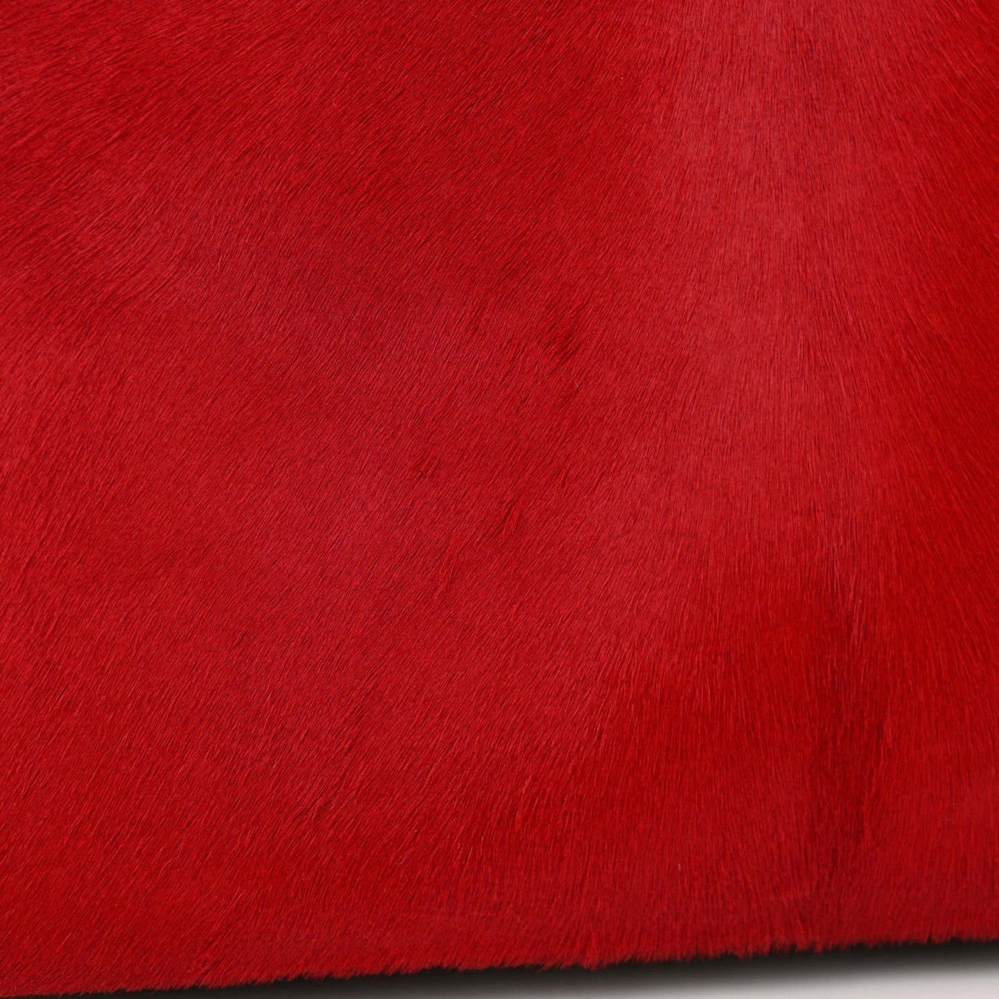 Monogram Calf Hair Spikes Iconoclasts Christian Louboutin Tote Red