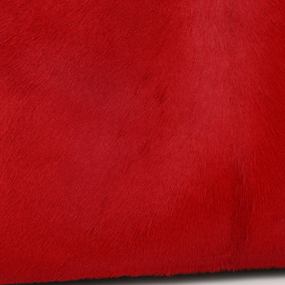 Louis Vuitton Monogram Calf Hair Spikes Iconoclasts Christian Louboutin Tote Red 16 of 17