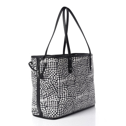 MCM Visetos Medium Reversible Shopper Tote Black 6 of 21