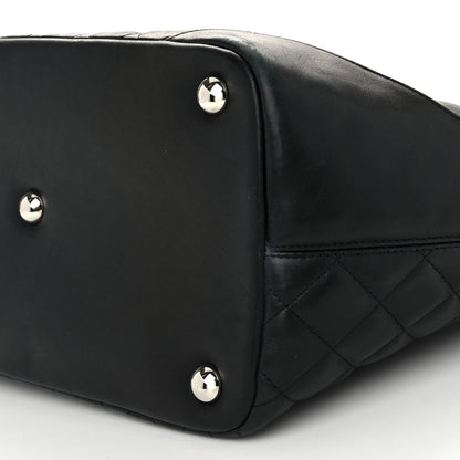 Chanel Calfskin Quilted Large Cambon Tote Black 10 of 13