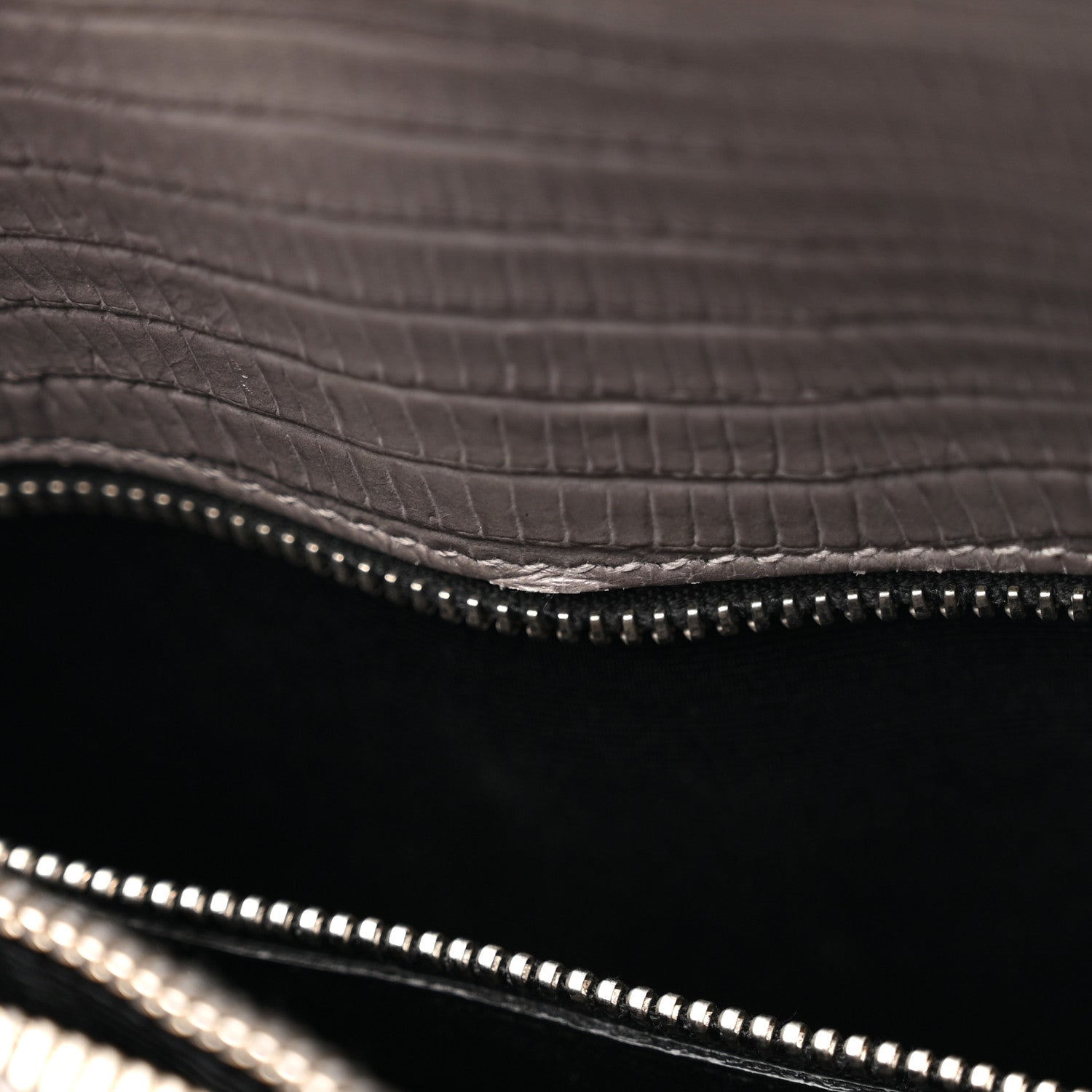 Saint Laurent Lizard Calfskin Embossed Small Sac De Jour Fog 20 of 22