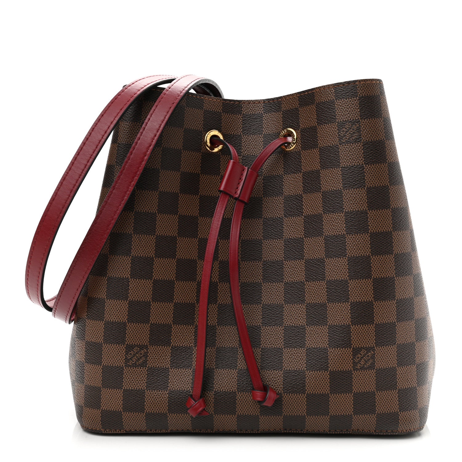 Louis Vuitton Damier Ebene Neonoe MM Cherry Berry 1 of 10
