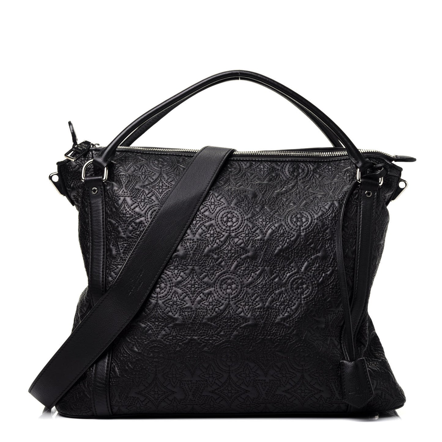Monogram Lambskin Antheia Ixia MM Black