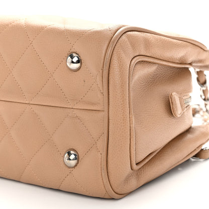 Chanel Caviar Quilted Tote Beige 9 of 10