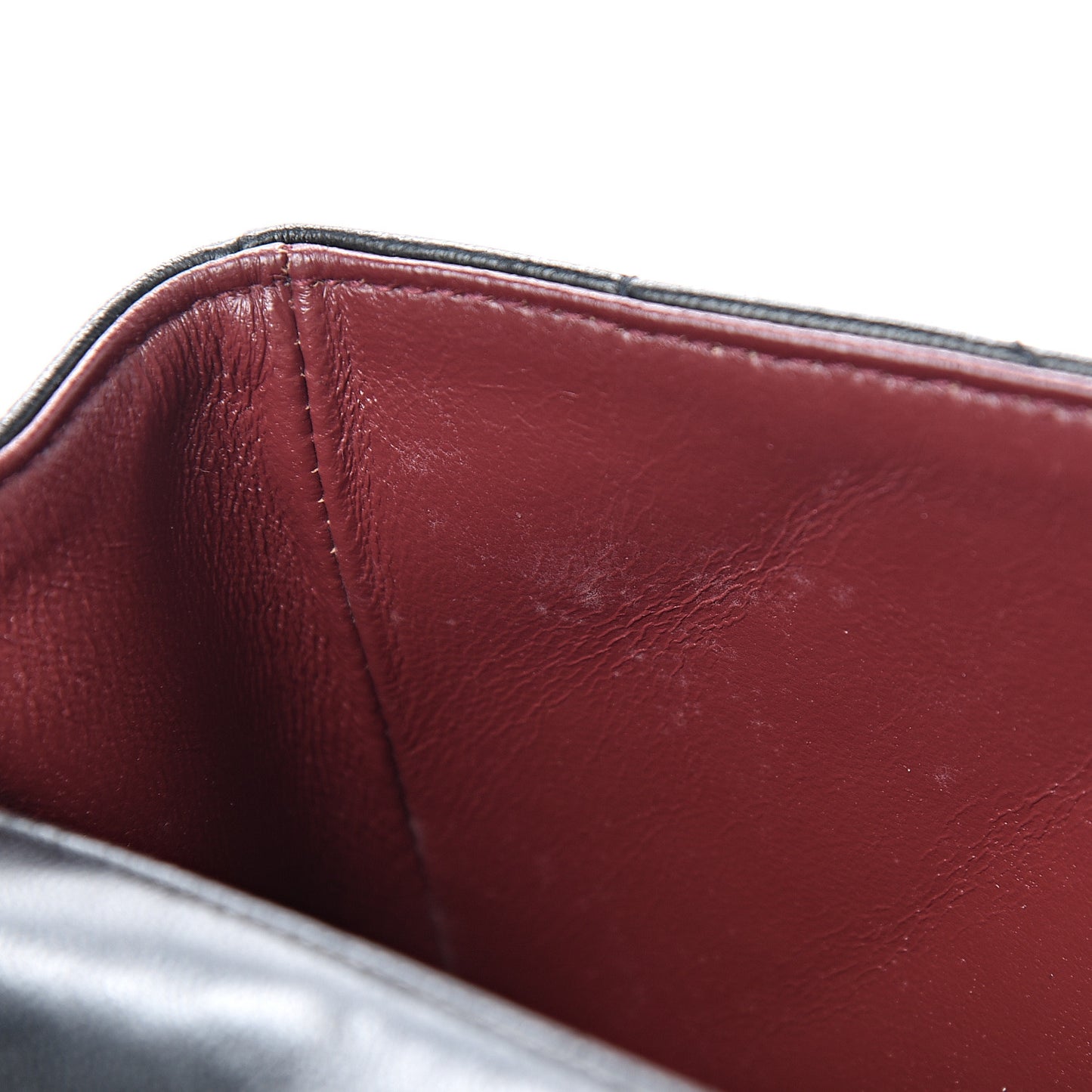 Lambskin Quilted Medium Single Flap Black