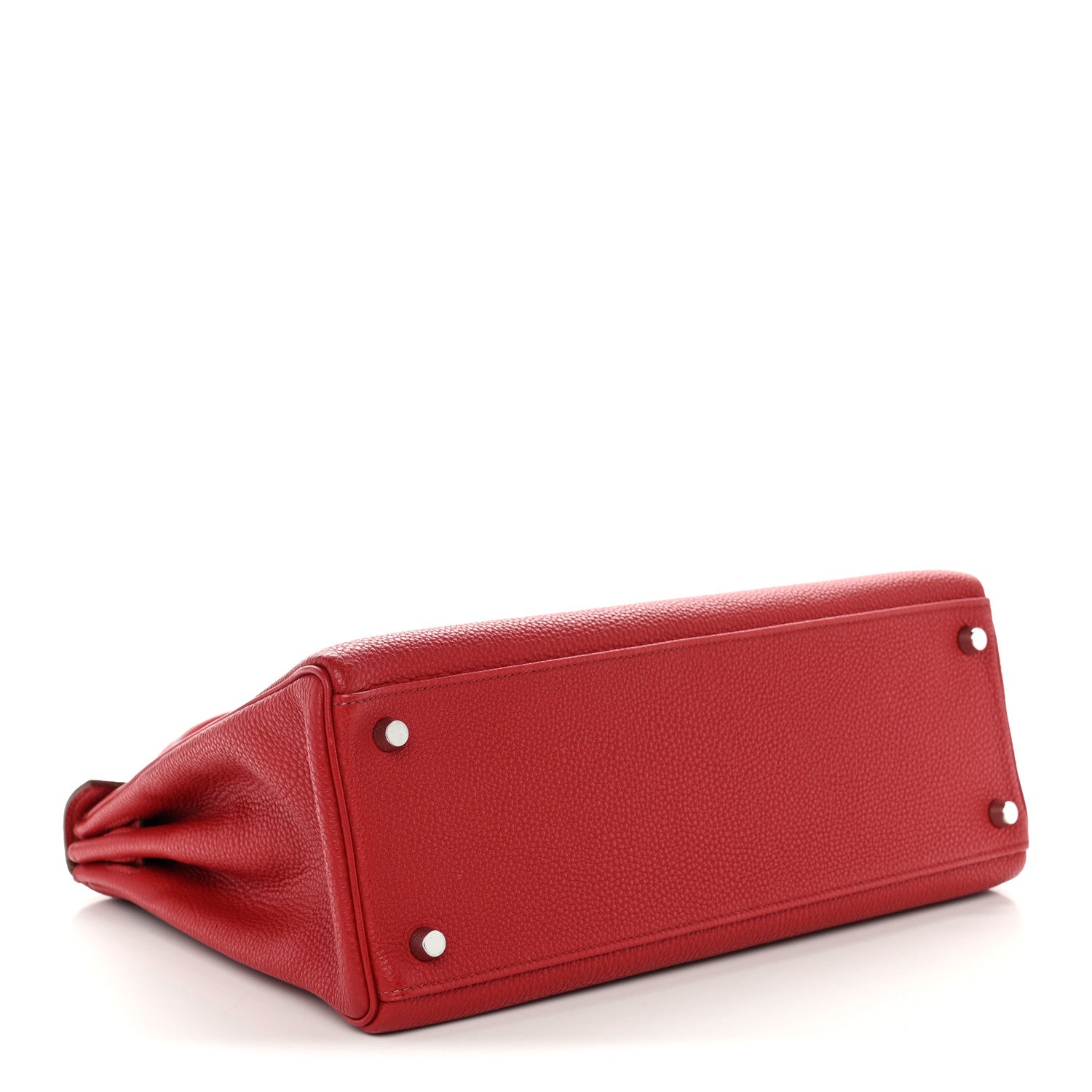 Hermes Togo Kelly Retourne 32 Rouge Vif 3 of 14