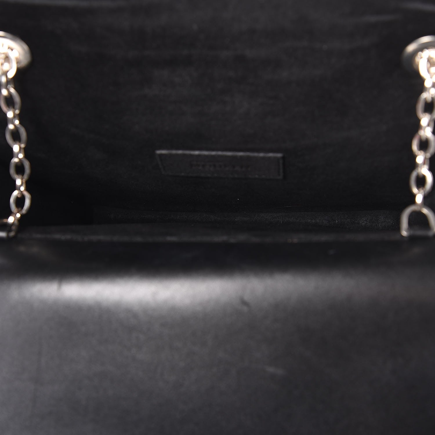Alexander McQueen Calfskin Heroine Chain Satchel Black 6 of 17