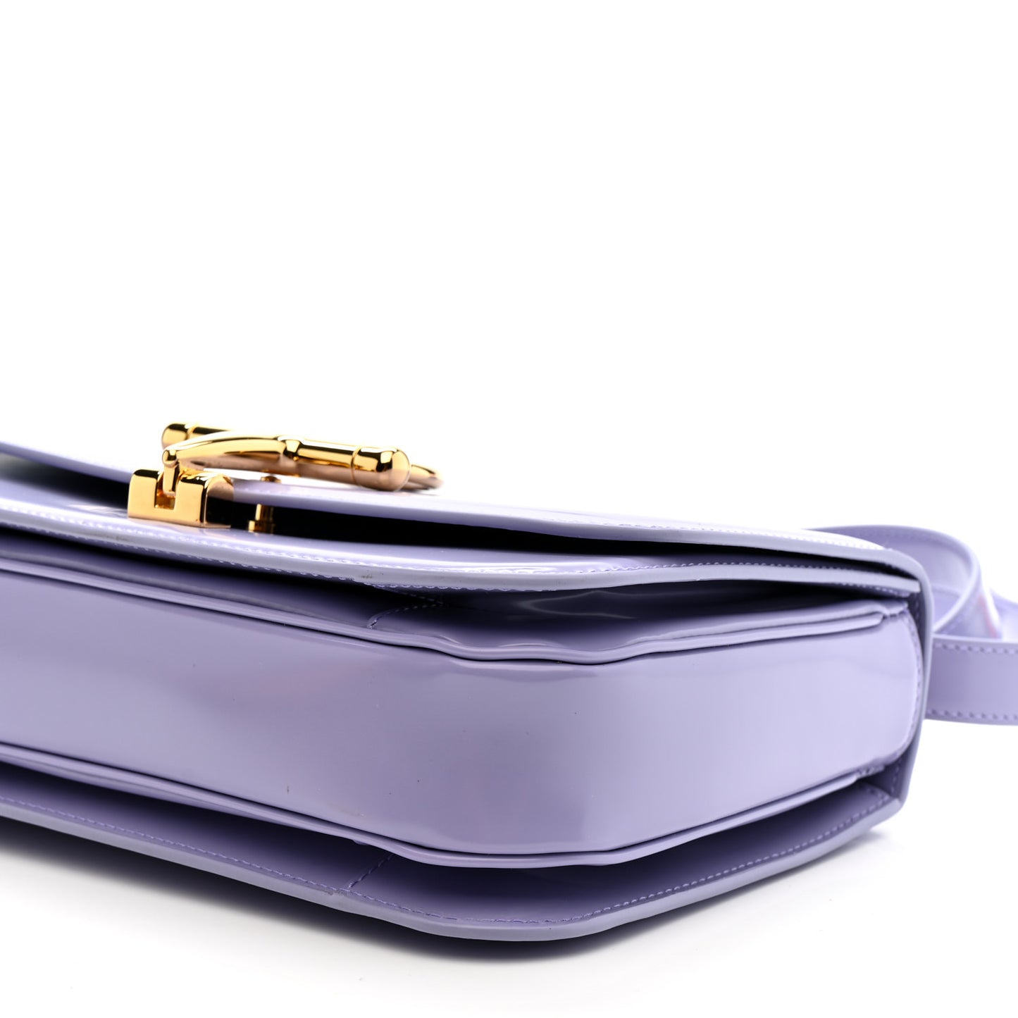 Spice Lux Nappa Siena Small Shoulder Bag Lapis