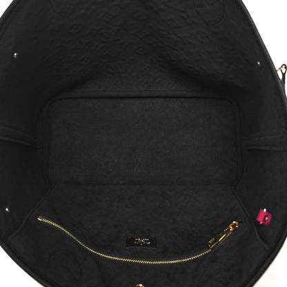 Louis Vuitton Empreinte Spring In The City Neverfull MM Black White Pink 5 of 9