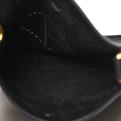 Hermes Taurillon Clemence Evelyne TPM Black 5 of 11