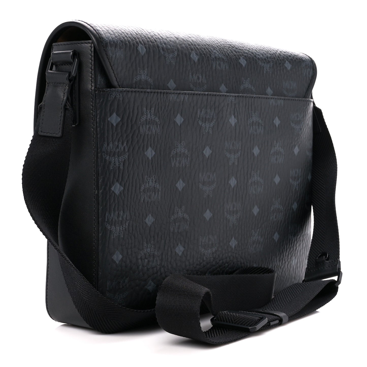 Visetos Medium Klassik Messenger Bag Black