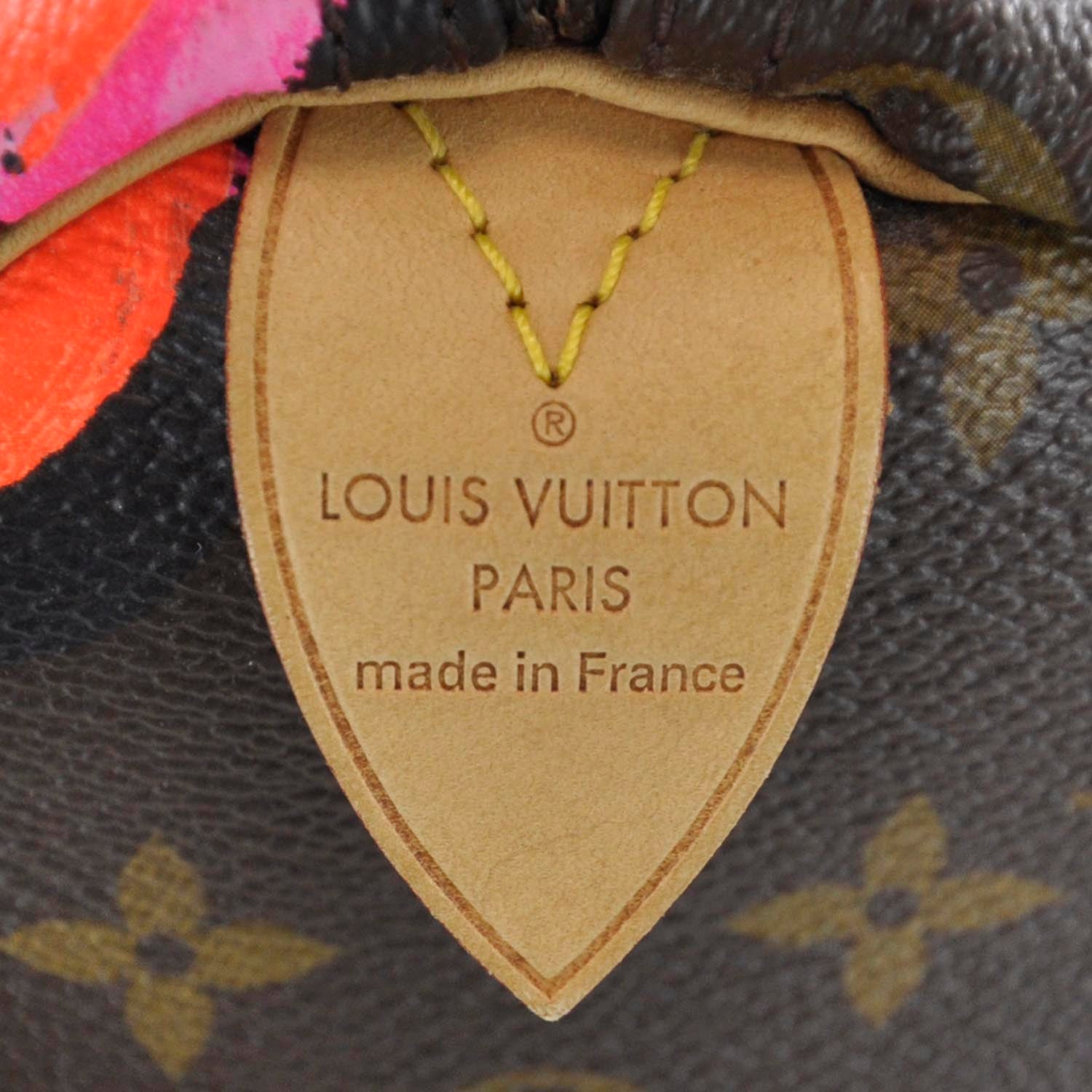 Louis Vuitton Monogram Roses Speedy 30 5 of 7
