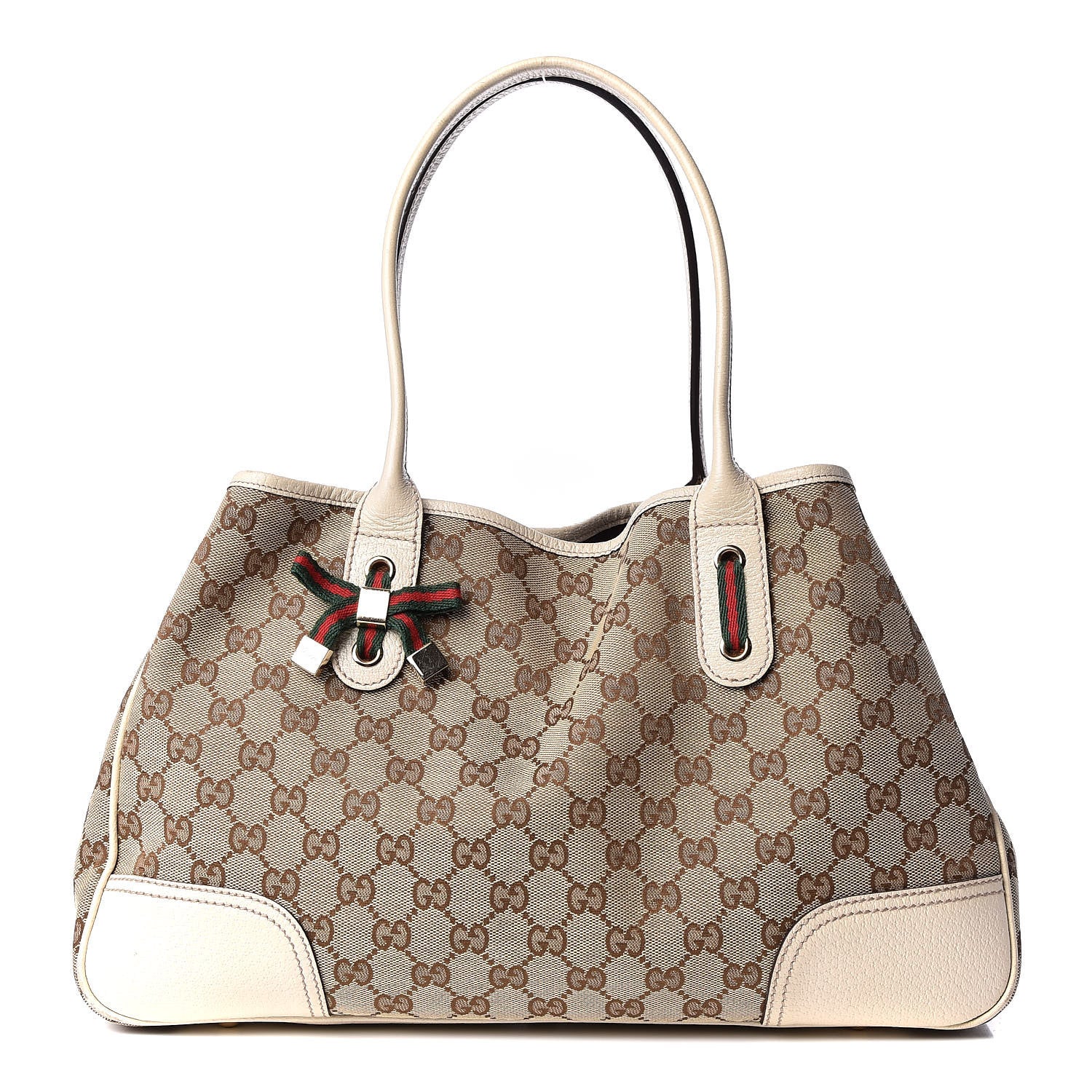 Gucci Monogram Medium Princy Tote Off White 1 of 10