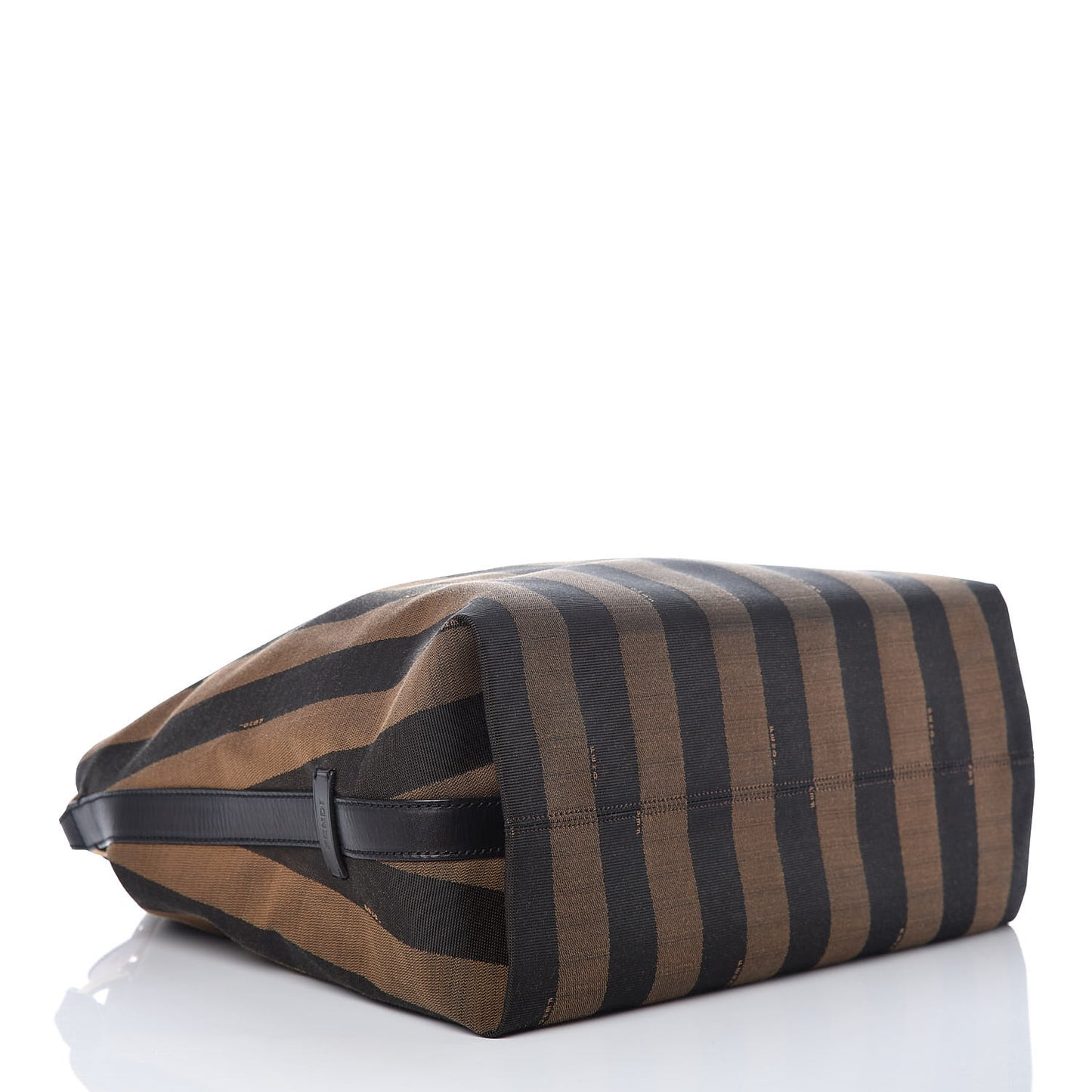 Pequin Cuoio Vegetale Large Hobo Tobacco Rosso Black