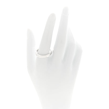 Tiffany Sterling Silver Makers Narrow Slice Ring 60 9 2 of 5