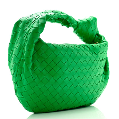 Bottega Veneta Nappa Intrecciato Teen Jodie Hobo Parakeet 2 of 9