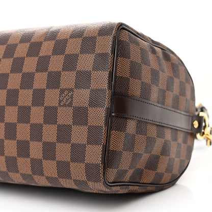 Louis Vuitton Damier Ebene Speedy Bandouliere 25 10 of 10