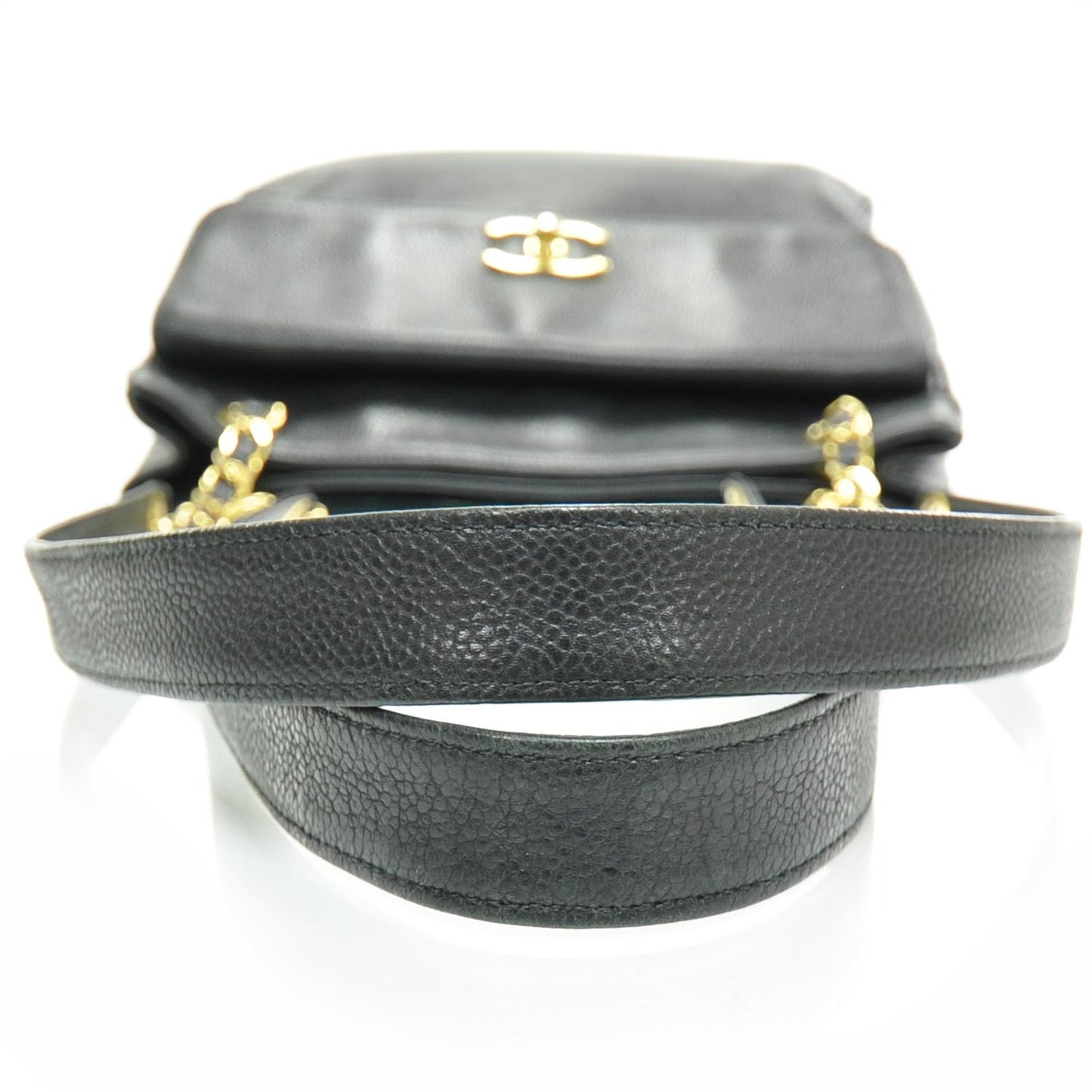 Caviar Shoulder Bag Black