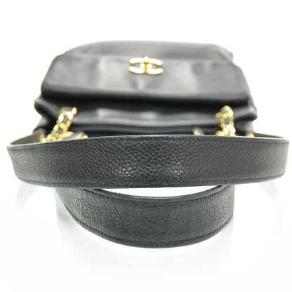 Chanel Caviar Shoulder Bag Black 4 of 9