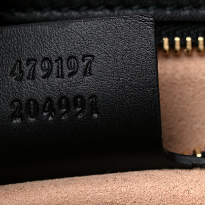 Gucci Guccissima Medium Padlock Tote Black 7 of 9
