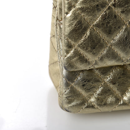 Chanel Metallic Aged Calfskin Quilted 2.55 Reissue 225 Flap Gold 14 of 14