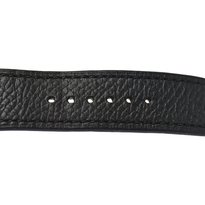 Hermes Epsom Heure H Hour Watch MM Strap Black 6 of 7