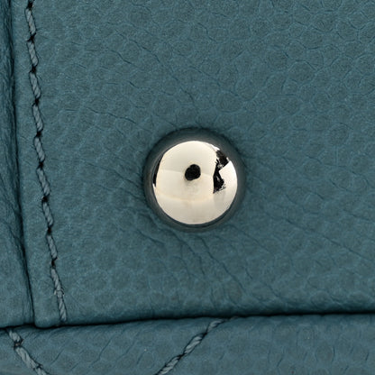 Chanel Caviar Quilted CC Timeless Soft Tote Blue 14 of 14