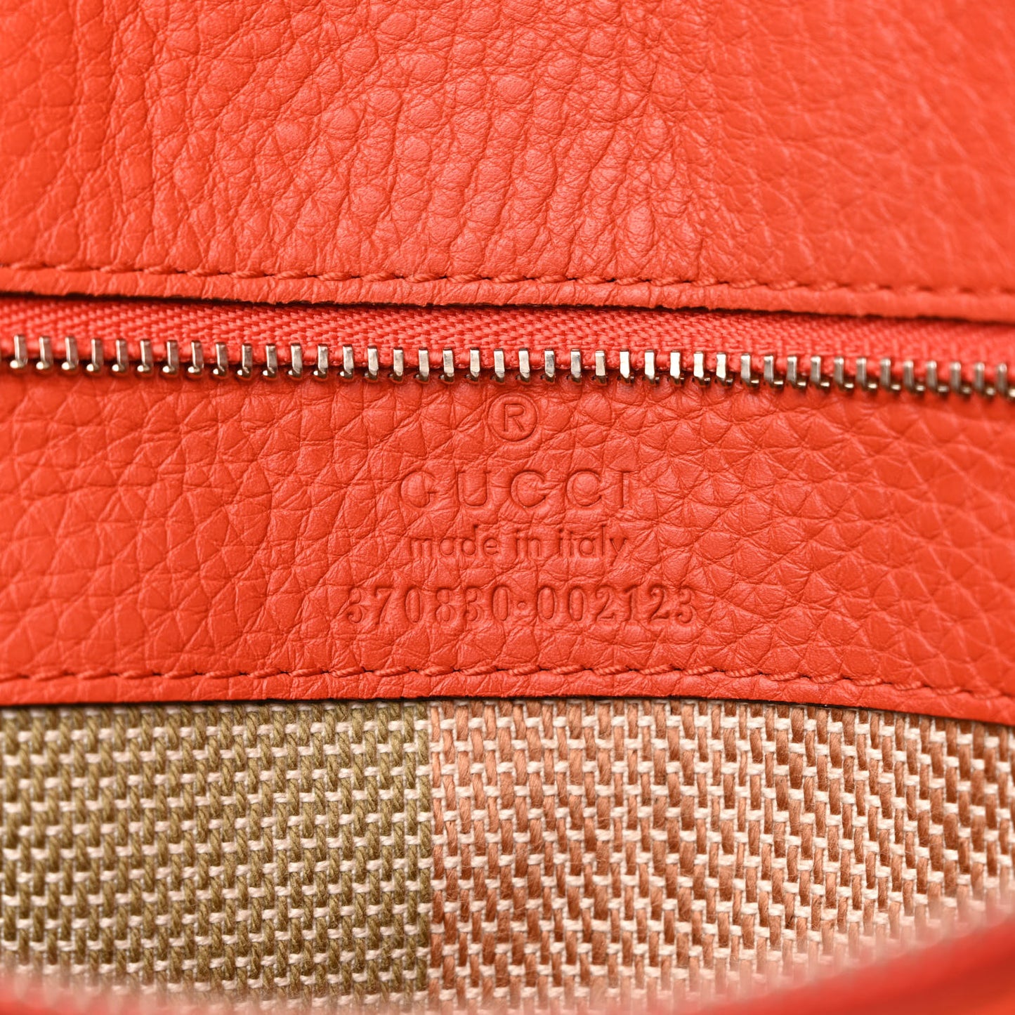 Cellarius Calfskin Large Bamboo Daily Top Handle Bag New Dark Orange