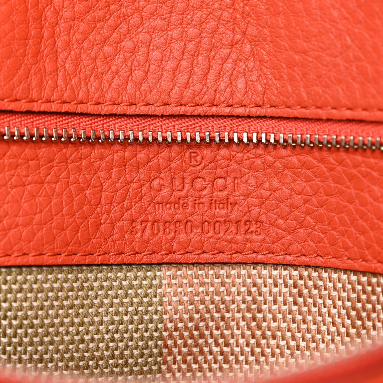 Gucci Cellarius Calfskin Large Bamboo Daily Top Handle Bag New Dark Orange 6 of 11