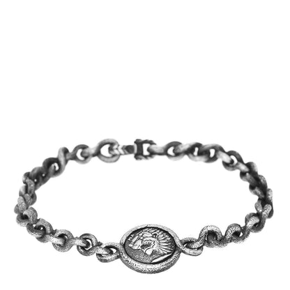 David Yurman Sterling Silver Petrvs Lion Link Bracelet 1 of 3