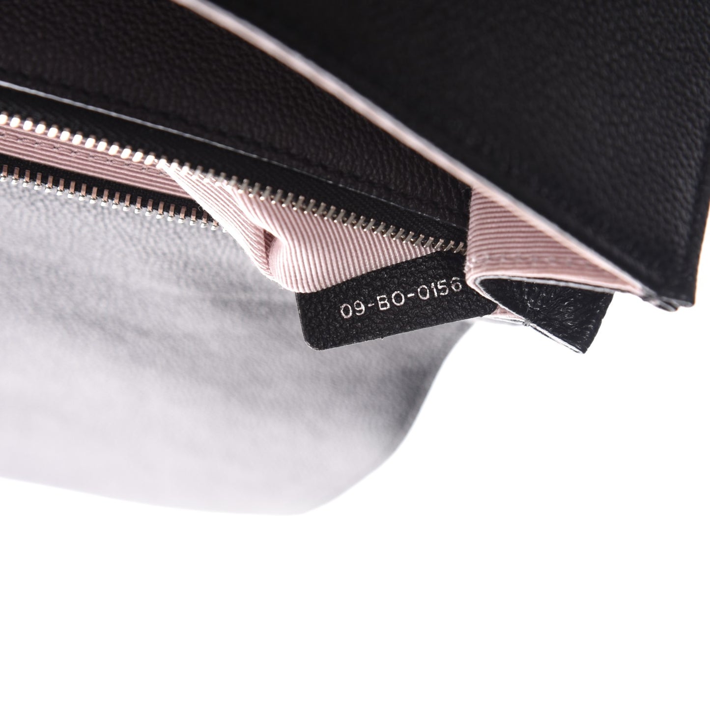Grained Calfskin Diorama Satchel Black