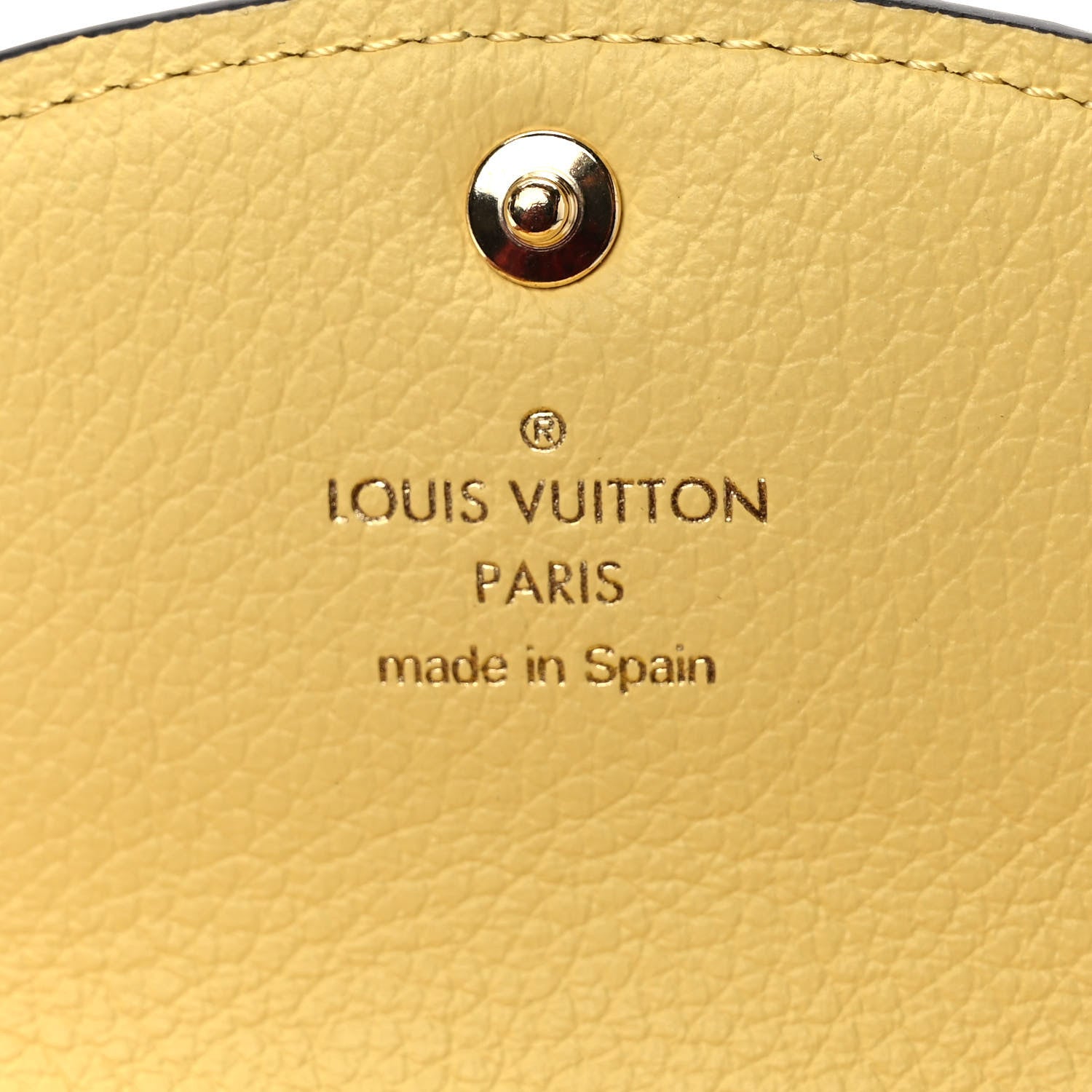 Louis Vuitton Empreinte Rosalie Coin Purse Yellow 6 of 6