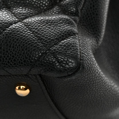 Chanel Caviar Quilted XL Grand Shopping Tote GST Black 11 of 12