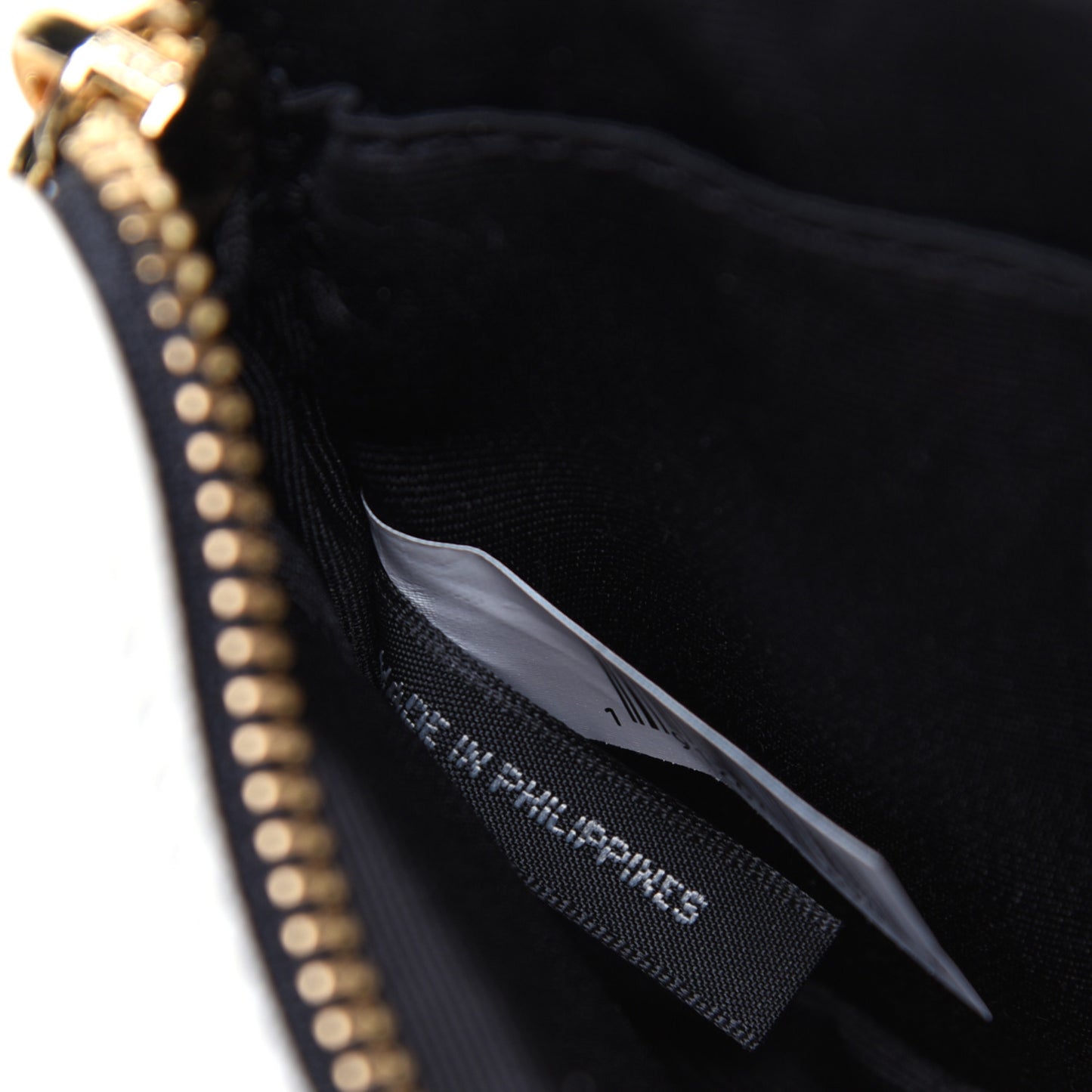 Saffiano Small Snapshot Camera Bag Black