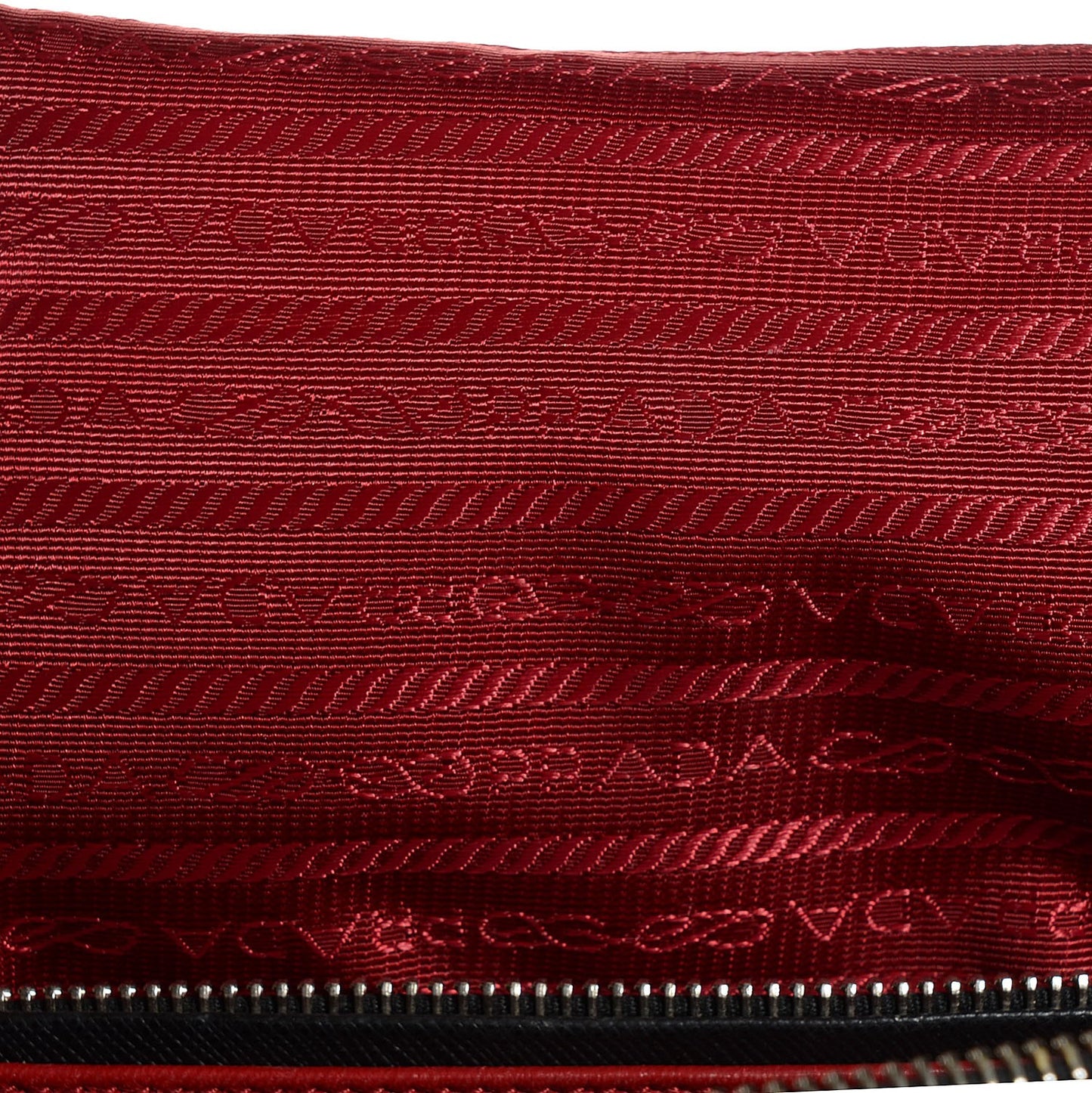 Saffiano Lux Small Double Zip Tote Black Talco