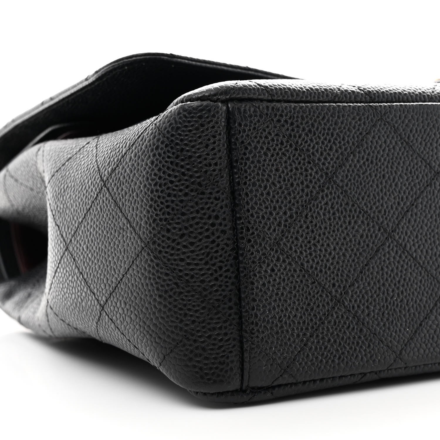 Chanel Caviar Quilted Maxi Double Flap Black 9 of 11