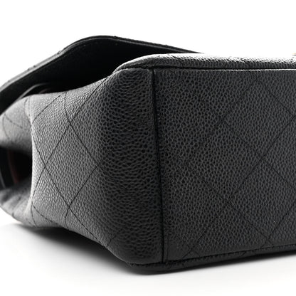Chanel Caviar Quilted Maxi Double Flap Black 9 of 11