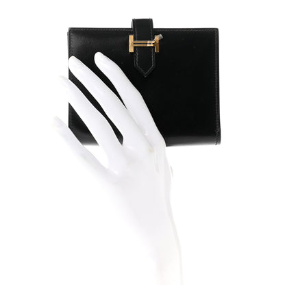 Hermes Box Bearn Compact Wallet Black 4 of 8