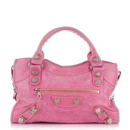 Balenciaga Agneau Giant 21 Silver Hardware City bubblegum 1 of 9
