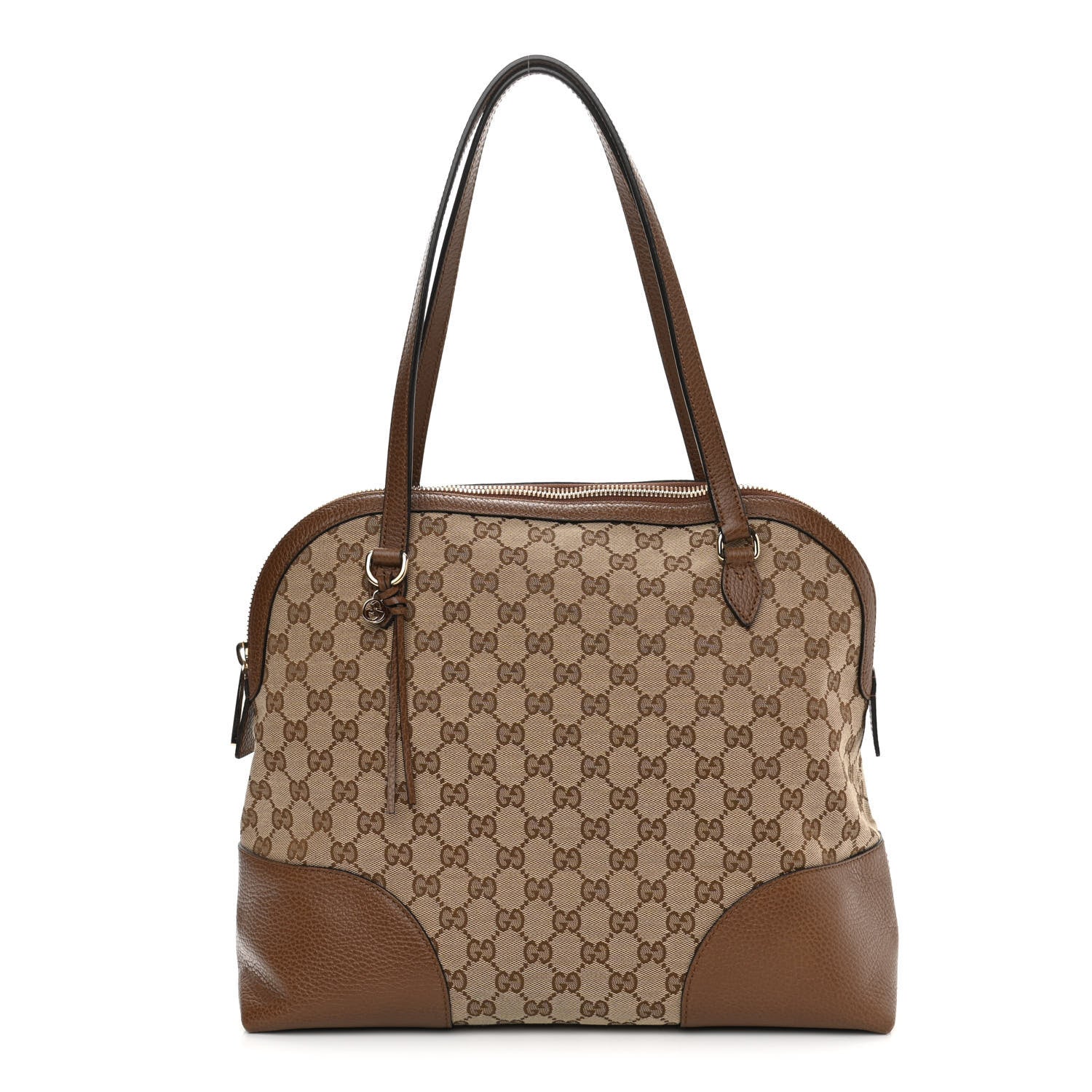 Gucci Monogram Medium Bree Shoulder Bag Beige Tabacco 1 of 11