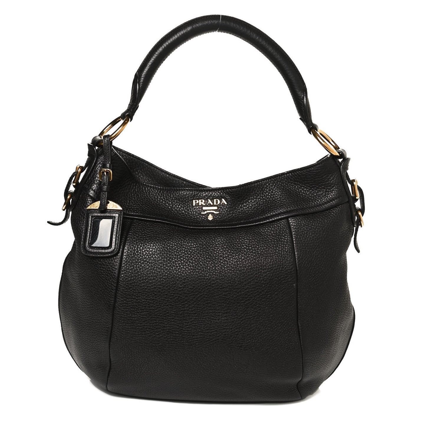 Vitello Daino Hobo Black