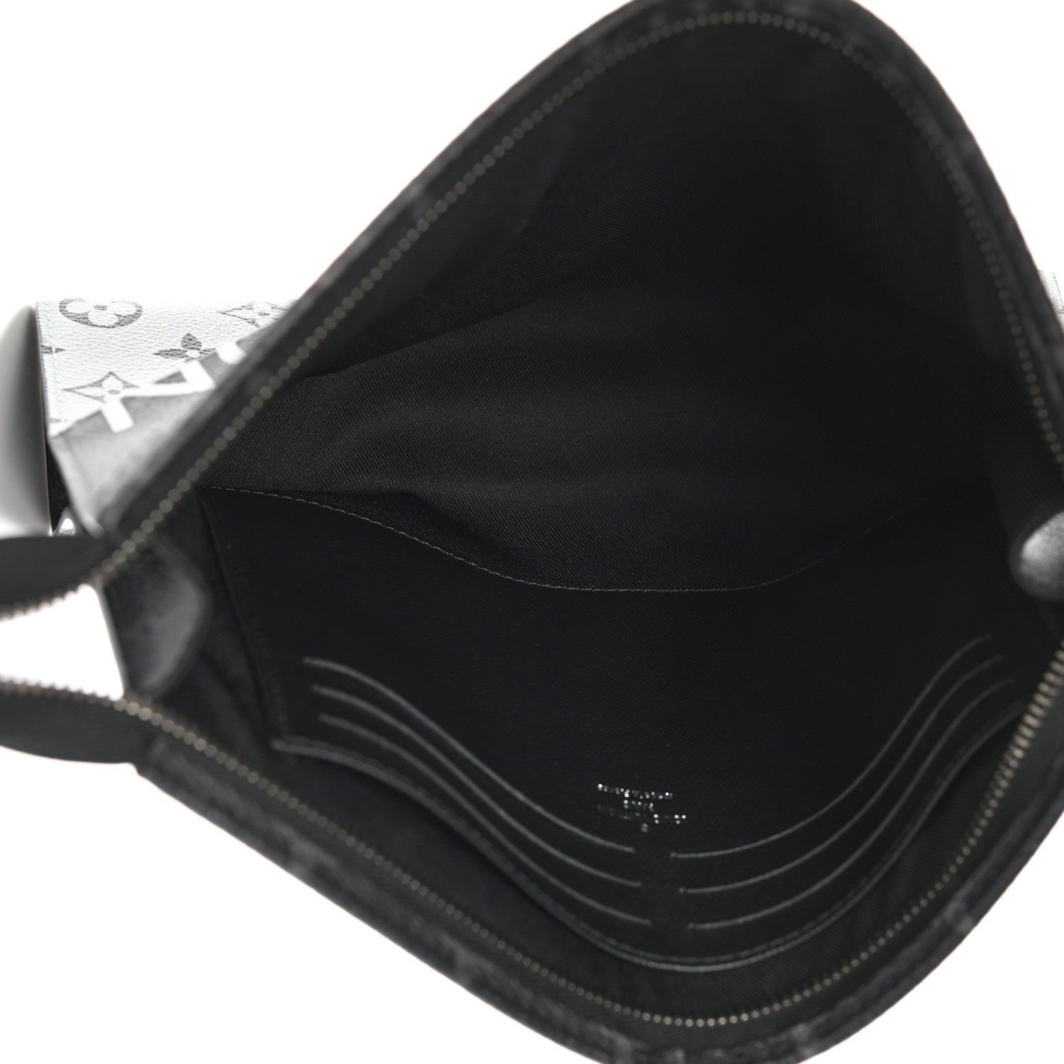 Louis Vuitton Monogram Eclipse Split Pochette Voyage MM 5 of 7