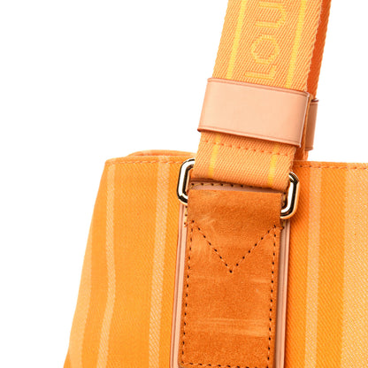 Louis Vuitton Denim Articles de Voyage Cabas Ocre 10 of 14