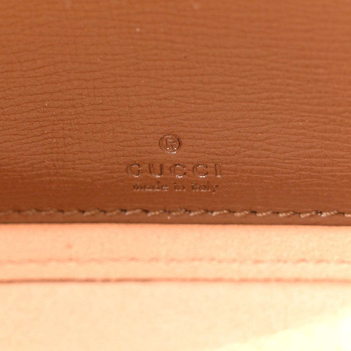 GG Supreme Monogram Azalea Calfskin Mini Retro Interlocking G Mini Shoulder Bag Beige Ebony Brown Sugar