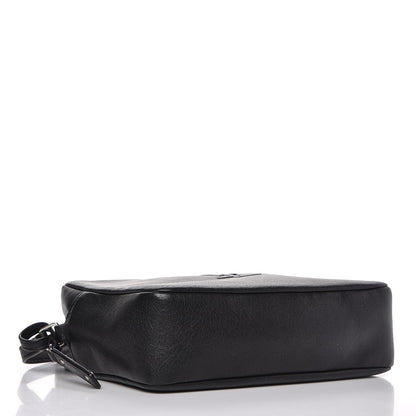 Saint Laurent Lambskin Monogram Small Lou Camera Bag Black 4 of 7