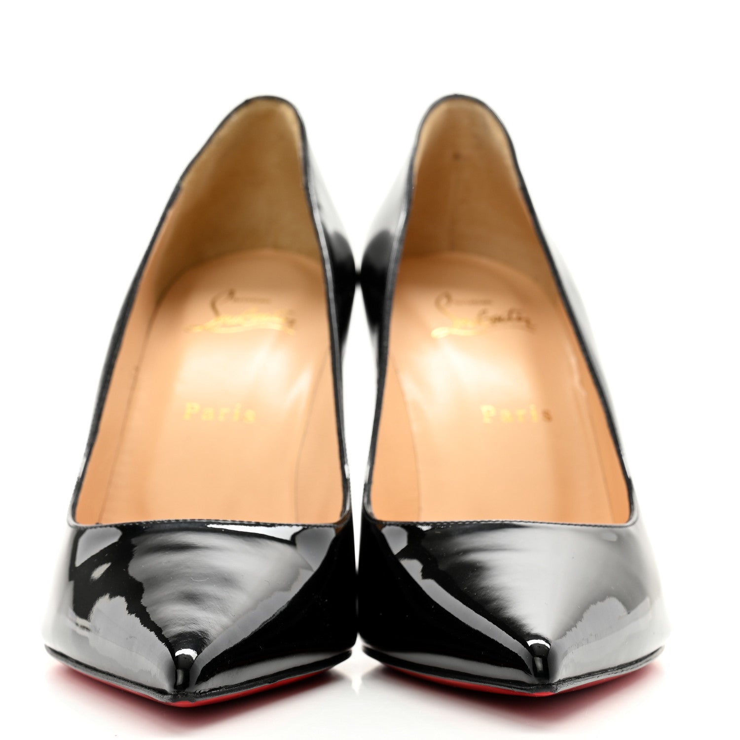 Christian Louboutin Patent Iriza 70 Pumps 40 Black 2 of 9