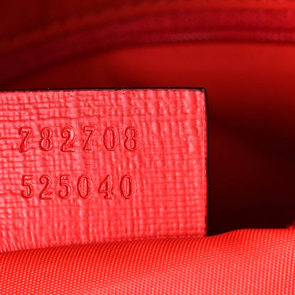 Gucci X PETER RABBIT GG Supreme Monogram Rabbit Print Childerns Backpack Red 7 of 11