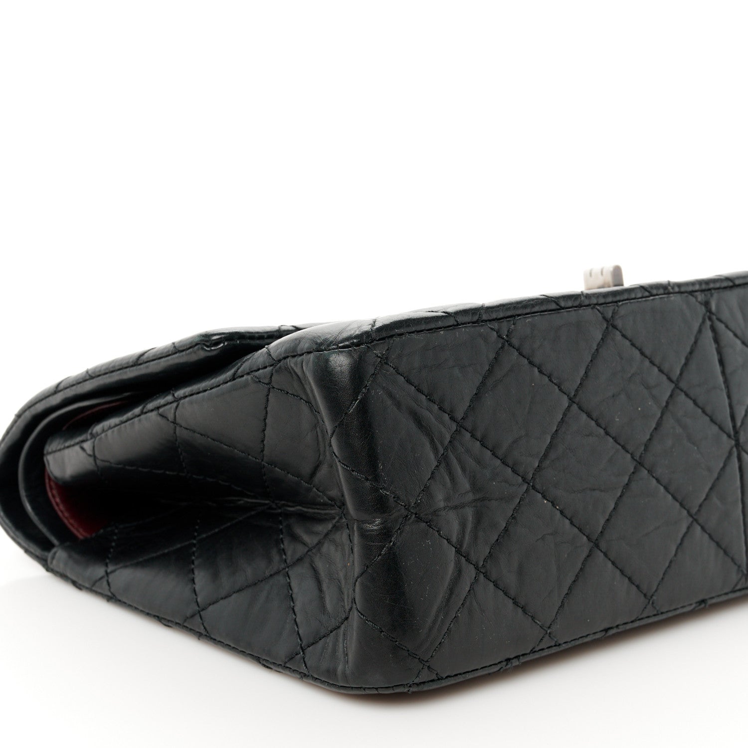 Chanel Aged Calfskin Quilted 2.55 Reissue 226 Flap Black 9 of 10